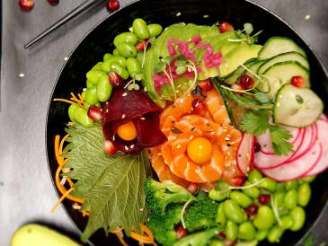 Lachs Bowl
