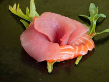 Mix Sashimi (6 Stück)